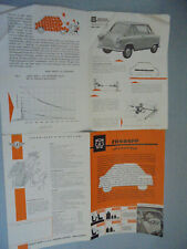 24155-2 Prospekt ZUNDAPP JANUS 750 Faltblatt 21x30cm selten RAR