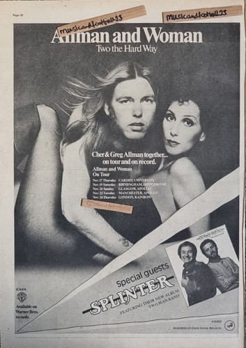 Cher greg allman - allman, -allman