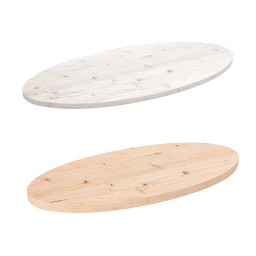Oval tischplatte massivholz - oval,