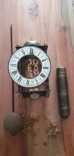 Wanduhr mit Pendel Hermle Skelettuhr gebraucht