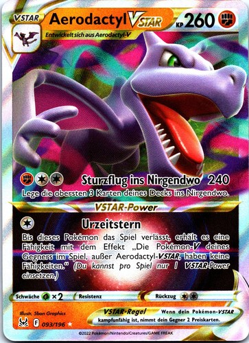 Aerodactyl vstar pokemon karte - pokemon,