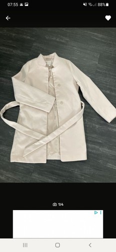 Wollmantel 34 beige - h&m,