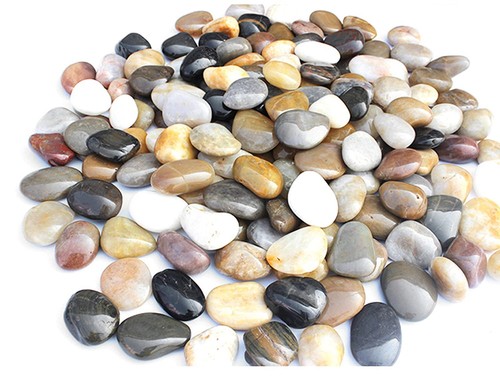 Kiesel natur deko polierte - kiesel,