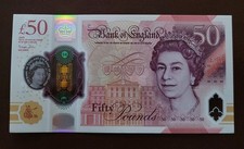 Bank of England 50 Pounds AA01