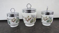 27508/ Royal Worcester 3x Egg