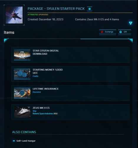 Star citizen rsi zeus mk - rsi,