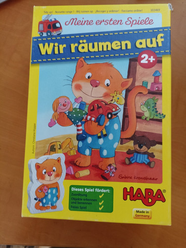 Kinderspiel wir räumen auf - kinderspiel, "wir