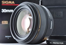 [Fast unbenutzt] SIGMA 30mm f/1.4 EX DC HSM für Nikon Standardobjektiv JAPAN ...