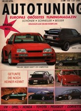Zeitschrift AUTOTUNING von 4. 1991 Rieger Kadett Techart BMW Irmscher Kadett