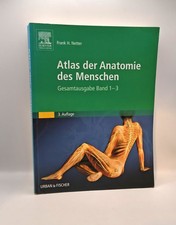 Frank H. Netter, Atlas der Anatomie des Menschen - Gesamtausgabe Band 1-3 in ein