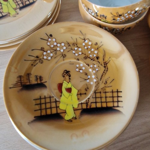 Chinesisches tee service - chinesisches,