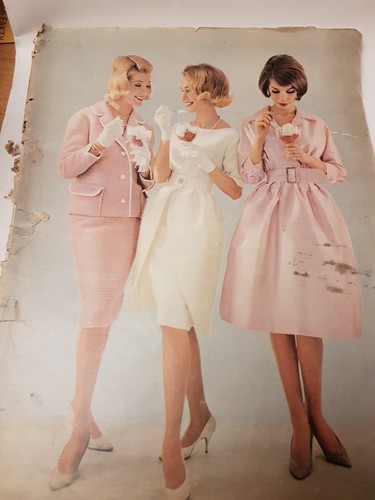 Burda old retro fashion - retro,
