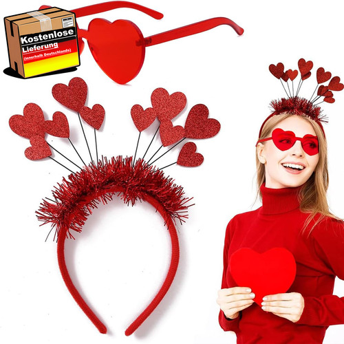 Herz stirnband mit - herz-stirnband,