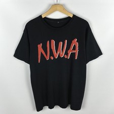 Vintage NWA Straight Outta Compton Hip-Hop Rap Kurzarm T-Shirt Größe Medium...