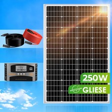 250W Solarpanel Set