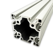 Alu Profil 80x80 mm Nut 8 Alu