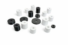 Distanzstücke rund Kunststoff