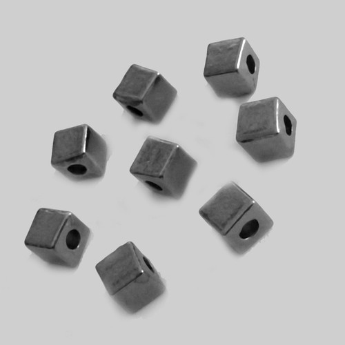 Metallperlen würfel mm - würfel,