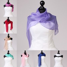 Stola Schal Tuch Brautkleid Ball Hochzeit Party Freizeit fashion chiffon Lafairy