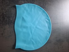 Silikon Badekappe Schwimmkappe Schwimmhaube 
