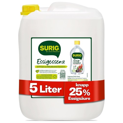 Surig essigessenz - surig, 5l