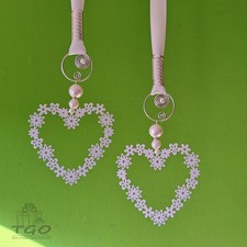 Fensterdeko 2er- Set Herz