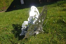Schmetterling 3D Edelstahl