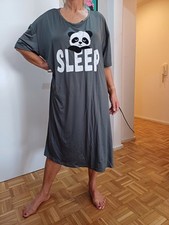 Damen Nachtkleid Nachthemd Gr