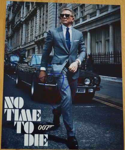 Daniel craig autogramm als 007 - autogramm,