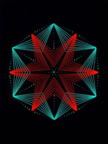 42cm psywork schwarzlicht - schwarzlicht, 2d