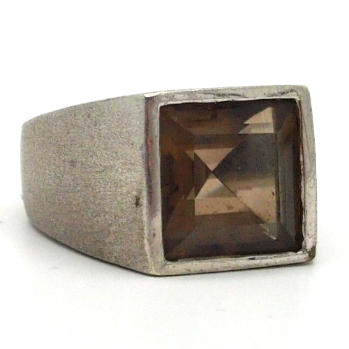 Mattierter designer ring - designer,