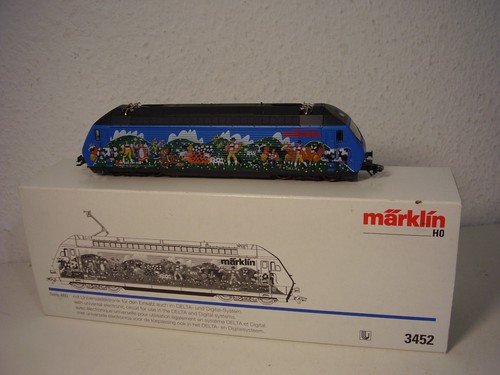 Märklin 3452 lok - märklin, e-lok