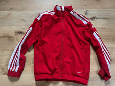 Jacke Sportjacke Unisex Adidas Gr. 142 rot