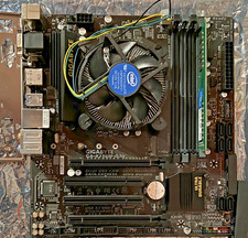 Bundle CPU Intel i5 6400, Mainboard Gigabyte B250M-D3H, 8GB DDR-4 RAM 