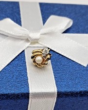 Einzelner Ohrstecker 14 K