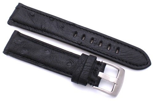 Strauß uhrenarmband schwarz - strauß,