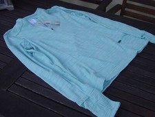 Crane, Fitnessshirt, hellblau-weiß, Größe 36/38, noch ungetragen mit Etikett