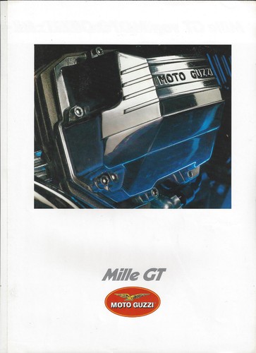 Moto guzzi mille prospekt - moto,
