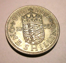 Münze Großbritannien One Shilling 1956