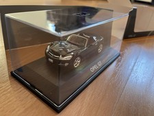 **Opel GT Sportwagen Roadster** Schwarz , extrem selten Miniaturmodell Mini 1:43