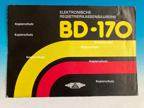 Ddr registrierkasse elektr - registrierkasse,