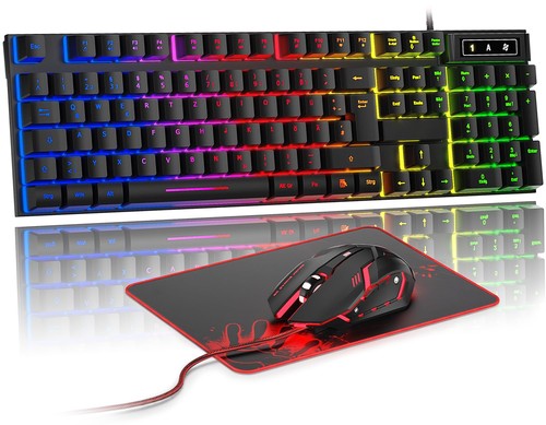 Gaming tastatur maus - gaming, rgb