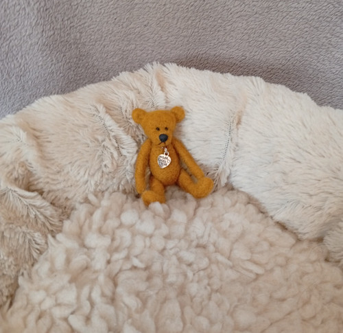 Künstlerteddy teddy gefilzt - künstlerteddy,,