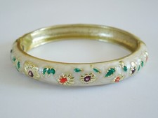 Modeschmuck Armreif mit Email
