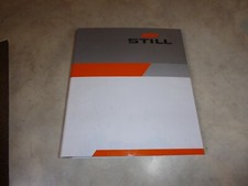 Betriebsanleitung u. Ersatzteilliste Still Hochhubwagen EXV-10 bis EXV-Li