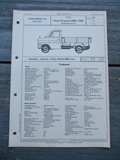 Ford transit 1000 - ford, 1000/1100