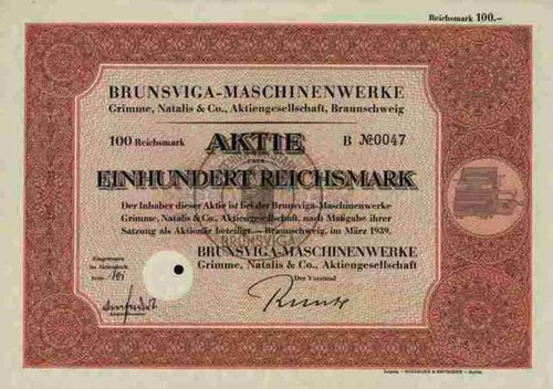 Brunsviga rechenmaschinen 1939 - brunsviga,
