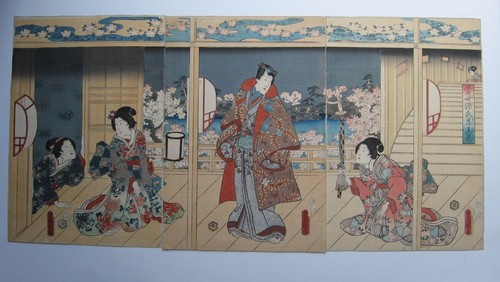 Utagawa kunisada prinz genji - prinz,