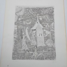 60x45 Horst Janssen Radierung