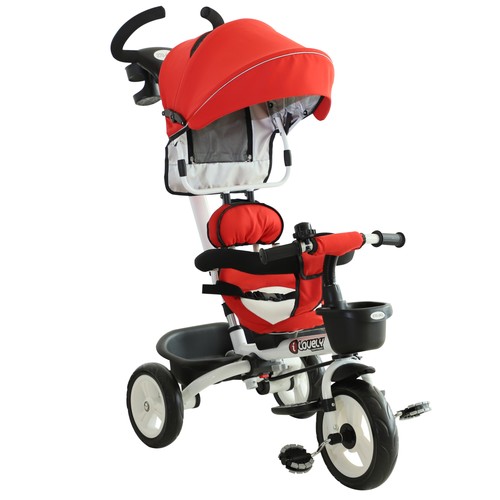 Dreirad mit schubstange - dreirad,